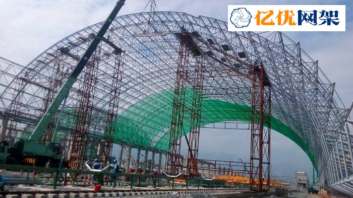 白山干煤棚网架